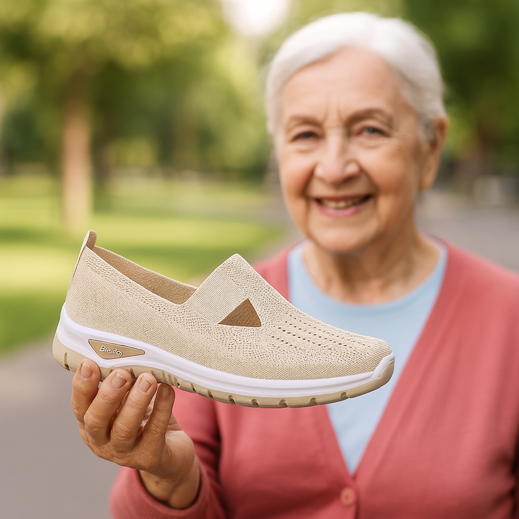 OrthoSun - Ergonomische & rutschfeste Schuhe zur Schmerzlinderung für Damen
